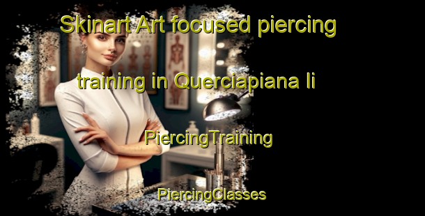 Skinart Art-focused piercing training in Querciapiana Ii | #PiercingTraining #PiercingClasses #SkinartTraining-Italy