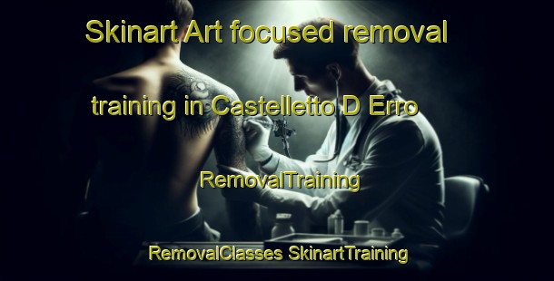 Skinart Art-focused removal training in Castelletto D Erro | #RemovalTraining #RemovalClasses #SkinartTraining-Italy