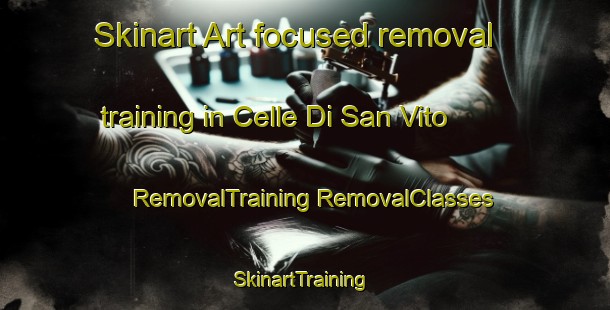 Skinart Art-focused removal training in Celle Di San Vito | #RemovalTraining #RemovalClasses #SkinartTraining-Italy