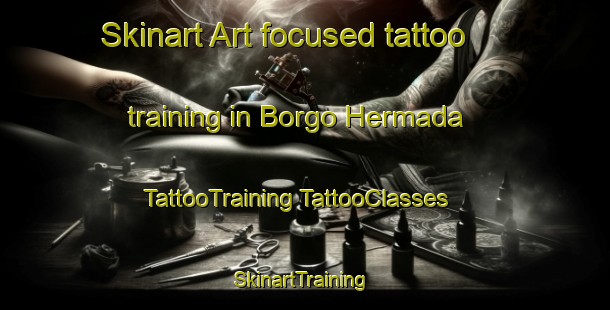 Skinart Art-focused tattoo training in Borgo Hermada | #TattooTraining #TattooClasses #SkinartTraining-Italy