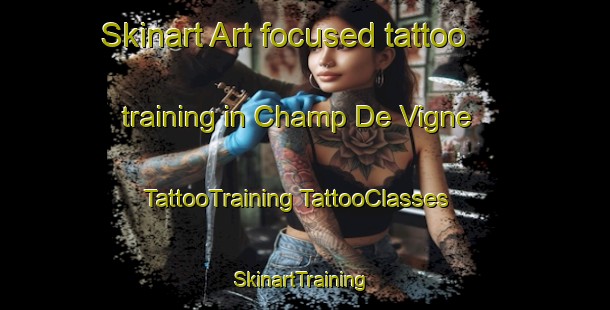 Skinart Art-focused tattoo training in Champ De Vigne | #TattooTraining #TattooClasses #SkinartTraining-Italy