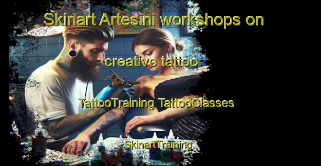 Skinart Artesini workshops on creative tattoo | #TattooTraining #TattooClasses #SkinartTraining-Italy