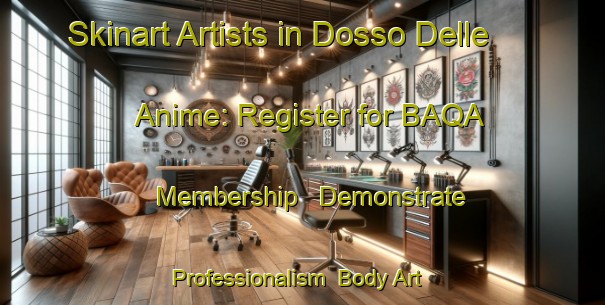 Skinart Artists in Dosso Delle Anime: Register for BAQA Membership - Demonstrate Professionalism | Body Art Qualification Authority | BAQA-Italy