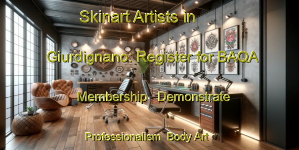 Skinart Artists in Giurdignano: Register for BAQA Membership - Demonstrate Professionalism | Body Art Qualification Authority | BAQA-Italy