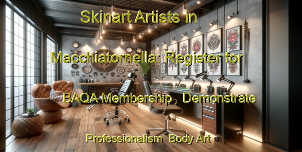 Skinart Artists in Macchiatornella: Register for BAQA Membership - Demonstrate Professionalism | Body Art Qualification Authority | BAQA-Italy