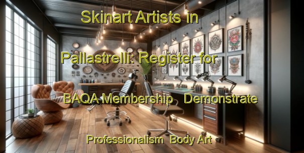 Skinart Artists in Pallastrelli: Register for BAQA Membership - Demonstrate Professionalism | Body Art Qualification Authority | BAQA-Italy