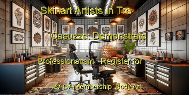 Skinart Artists in Tre Casuzze: Demonstrate Professionalism - Register for BAQA Membership | Body Art Qualification Authority | BAQA-Italy