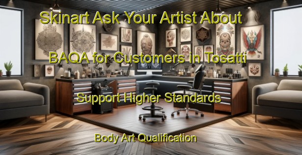Skinart Ask Your Artist About BAQA for Customers in Tosatti - Support Higher Standards | Body Art Qualification Authority | BAQA-Italy