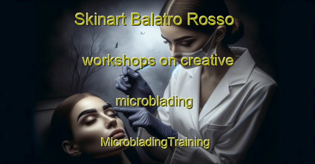 Skinart Balatro Rosso workshops on creative microblading | #MicrobladingTraining #MicrobladingClasses #SkinartTraining-Italy