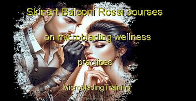 Skinart Balconi Rossi courses on microblading wellness practices | #MicrobladingTraining #MicrobladingClasses #SkinartTraining-Italy