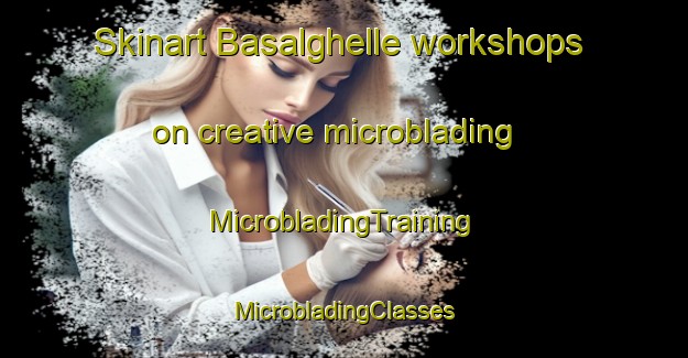 Skinart Basalghelle workshops on creative microblading | #MicrobladingTraining #MicrobladingClasses #SkinartTraining-Italy