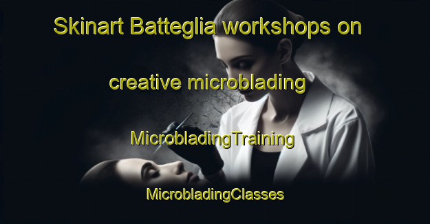 Skinart Batteglia workshops on creative microblading | #MicrobladingTraining #MicrobladingClasses #SkinartTraining-Italy