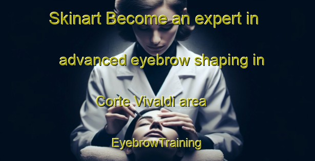 Skinart Become an expert in advanced eyebrow shaping in Corte Vivaldi area | EyebrowTraining | EyebrowClasses | SkinartTraining-Italy