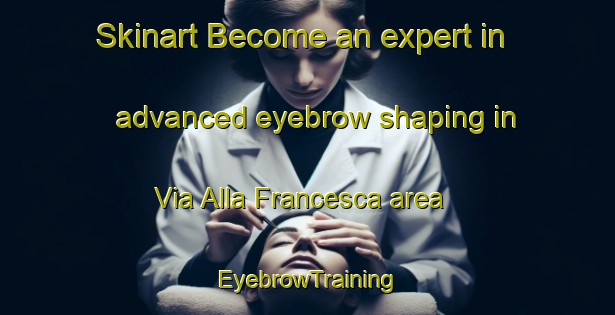 Skinart Become an expert in advanced eyebrow shaping in Via Alla Francesca area | EyebrowTraining | EyebrowClasses | SkinartTraining-Italy