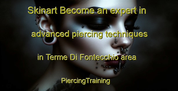 Skinart Become an expert in advanced piercing techniques in Terme Di Fontecchio area | PiercingTraining | PiercingClasses | SkinartTraining-Italy