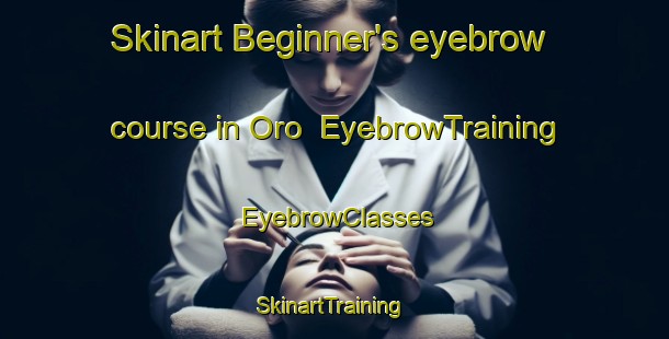 Skinart Beginner's eyebrow course in Oro | EyebrowTraining | EyebrowClasses | SkinartTraining-Italy