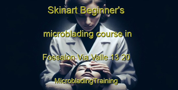 Skinart Beginner's microblading course in Fossalon Via Valle 13 20 | MicrobladingTraining | MicrobladingClasses | SkinartTraining-Italy