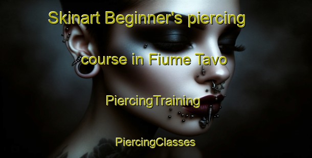 Skinart Beginner's piercing course in Fiume Tavo | #PiercingTraining #PiercingClasses #SkinartTraining-Italy