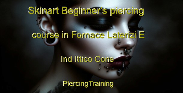 Skinart Beginner's piercing course in Fornace Laterizi E Ind Ittico Cons | PiercingTraining | PiercingClasses | SkinartTraining-Italy