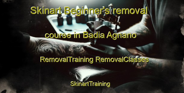 Skinart Beginner's removal course in Badia Agnano | #RemovalTraining #RemovalClasses #SkinartTraining-Italy