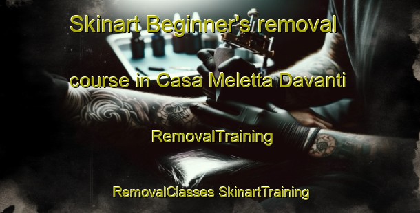 Skinart Beginner's removal course in Casa Meletta Davanti | #RemovalTraining #RemovalClasses #SkinartTraining-Italy