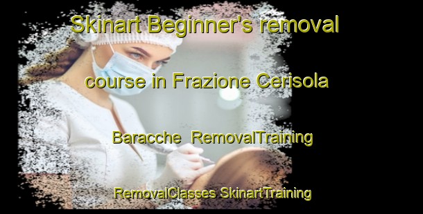 Skinart Beginner's removal course in Frazione Cerisola Baracche | #RemovalTraining #RemovalClasses #SkinartTraining-Italy