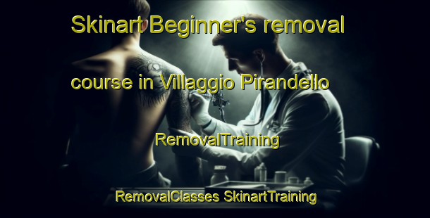 Skinart Beginner's removal course in Villaggio Pirandello | #RemovalTraining #RemovalClasses #SkinartTraining-Italy