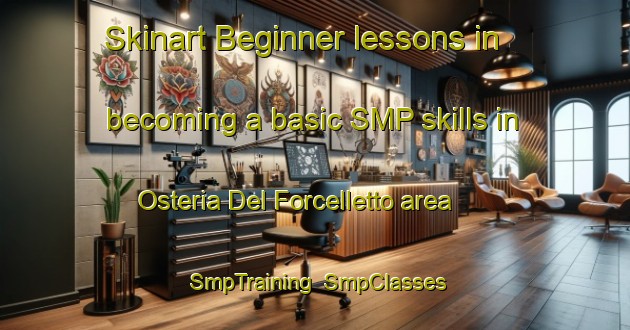 Skinart Beginner lessons in becoming a basic SMP skills in Osteria Del Forcelletto area | SmpTraining | SmpClasses | SkinartTraining-Italy