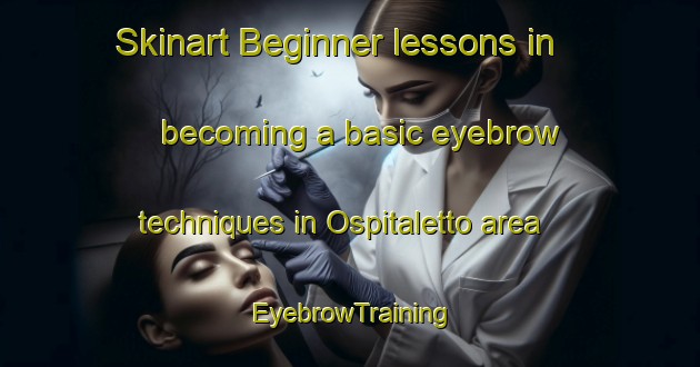 Skinart Beginner lessons in becoming a basic eyebrow techniques in Ospitaletto area | EyebrowTraining | EyebrowClasses | SkinartTraining-Italy