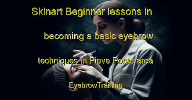 Skinart Beginner lessons in becoming a basic eyebrow techniques in Pieve Ponte area | EyebrowTraining | EyebrowClasses | SkinartTraining-Italy