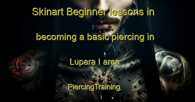 Skinart Beginner lessons in becoming a basic piercing in Lupara I area | PiercingTraining | PiercingClasses | SkinartTraining-Italy