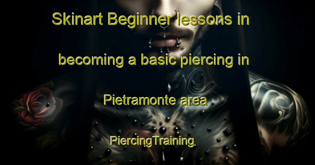 Skinart Beginner lessons in becoming a basic piercing in Pietramonte area | PiercingTraining | PiercingClasses | SkinartTraining-Italy