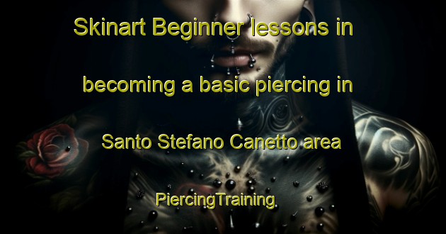 Skinart Beginner lessons in becoming a basic piercing in Santo Stefano Canetto area | PiercingTraining | PiercingClasses | SkinartTraining-Italy