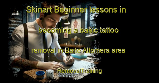 Skinart Beginner lessons in becoming a basic tattoo removal in Baite Altomera area | RemovalTraining | RemovalClasses | SkinartTraining-Italy