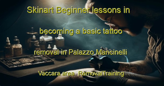 Skinart Beginner lessons in becoming a basic tattoo removal in Palazzo Mancinelli Vaccara area | RemovalTraining | RemovalClasses | SkinartTraining-Italy