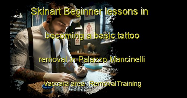 Skinart Beginner lessons in becoming a basic tattoo removal in Palazzo Mancinelli Vaccara area | RemovalTraining | RemovalClasses | SkinartTraining-Italy