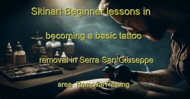 Skinart Beginner lessons in becoming a basic tattoo removal in Serra San Giuseppe area | RemovalTraining | RemovalClasses | SkinartTraining-Italy