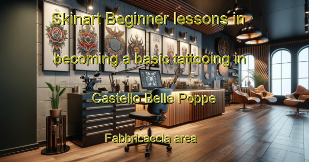 Skinart Beginner lessons in becoming a basic tattooing in Castello Belle Poppe Fabbricaccia area | TattooTraining | TattooClasses | SkinartTraining-Italy