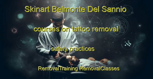 Skinart Belmonte Del Sannio courses on tattoo removal safety practices | #RemovalTraining #RemovalClasses #SkinartTraining-Italy