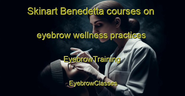 Skinart Benedetta courses on eyebrow wellness practices | EyebrowTraining | EyebrowClasses | SkinartTraining-Italy