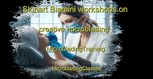 Skinart Biamini workshops on creative microblading | #MicrobladingTraining #MicrobladingClasses #SkinartTraining-Italy