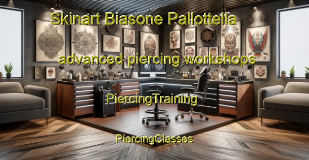 Skinart Biasone Pallottella advanced piercing workshops | #PiercingTraining #PiercingClasses #SkinartTraining-Italy