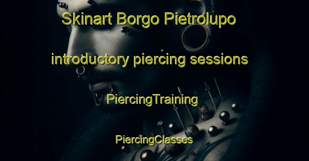 Skinart Borgo Pietrolupo introductory piercing sessions | #PiercingTraining #PiercingClasses #SkinartTraining-Italy