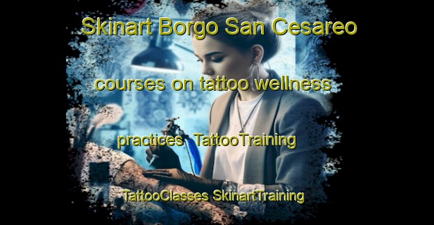 Skinart Borgo San Cesareo courses on tattoo wellness practices | #TattooTraining #TattooClasses #SkinartTraining-Italy