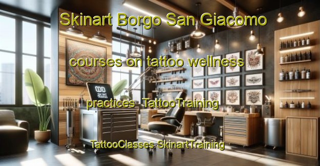 Skinart Borgo San Giacomo courses on tattoo wellness practices | #TattooTraining #TattooClasses #SkinartTraining-Italy