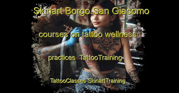 Skinart Borgo San Giacomo courses on tattoo wellness practices | #TattooTraining #TattooClasses #SkinartTraining-Italy