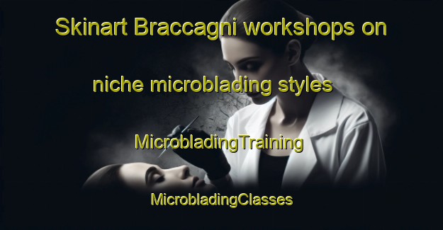 Skinart Braccagni workshops on niche microblading styles | #MicrobladingTraining #MicrobladingClasses #SkinartTraining-Italy