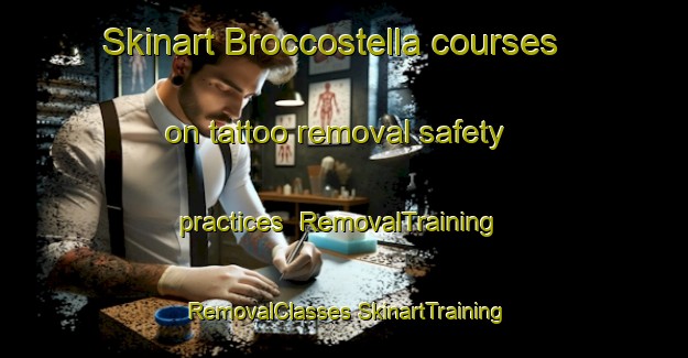 Skinart Broccostella courses on tattoo removal safety practices | #RemovalTraining #RemovalClasses #SkinartTraining-Italy