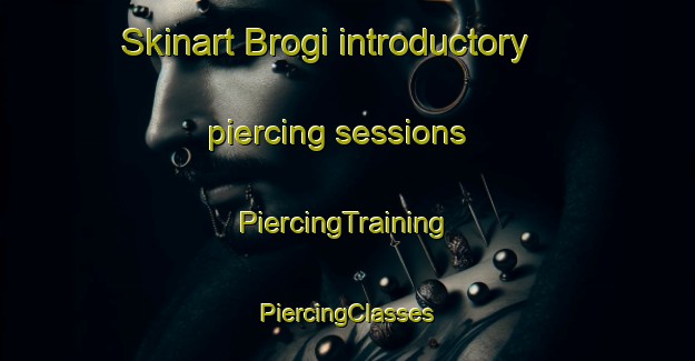 Skinart Brogi introductory piercing sessions | #PiercingTraining #PiercingClasses #SkinartTraining-Italy