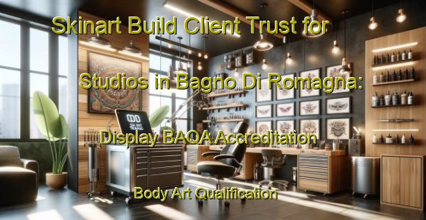 Skinart Build Client Trust for Studios in Bagno Di Romagna: Display BAQA Accreditation | Body Art Qualification Authority | BAQA-Italy